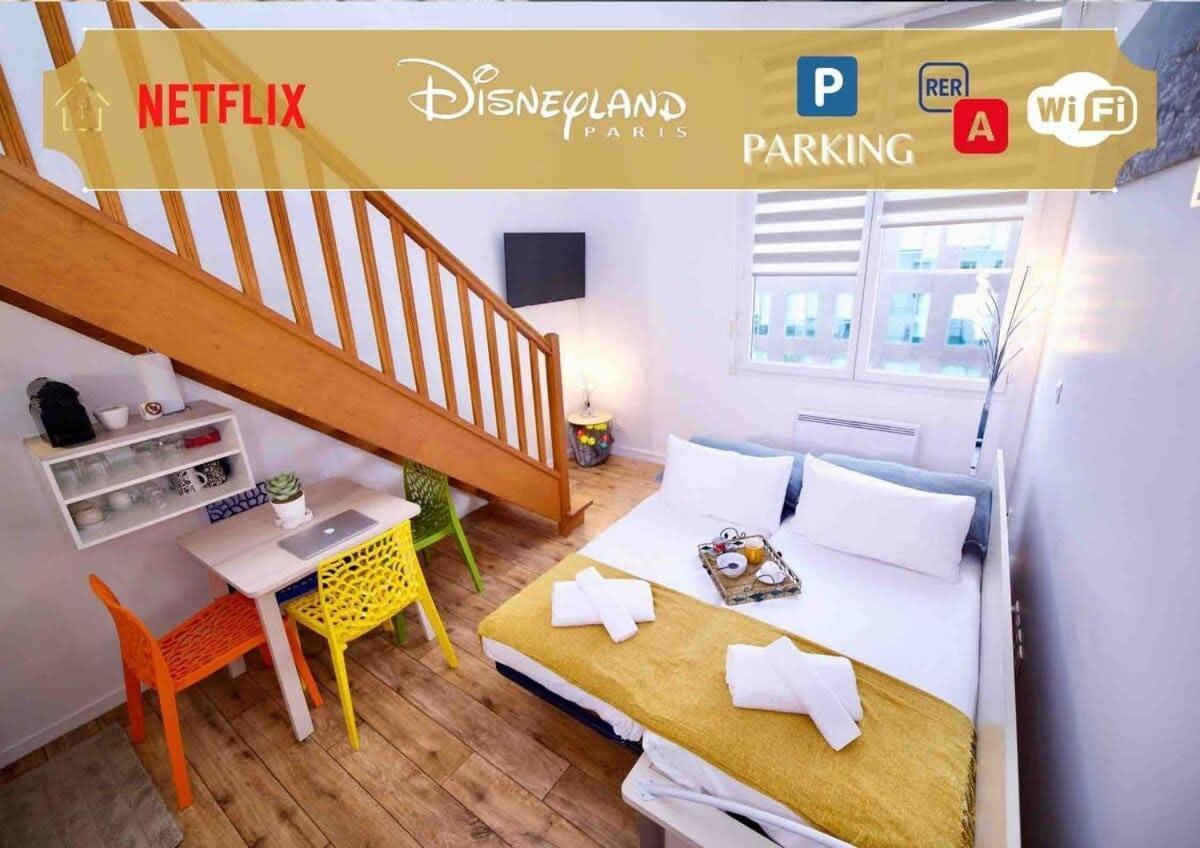 מונטבראן Appart'Hotel Disneyland Dream Close & Safe מראה חיצוני תמונה